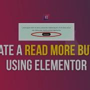 How To Create Read More Button Elementor Using CSS