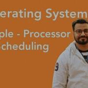 Multiple Processor Scheduling
