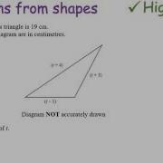 Forming And Solving Equations From Shapes Foundation And Higher GCSE JaggersMaths
