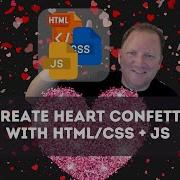 Create Valentine S Day Heart Confetti With HTML CSS Easy Tutorial