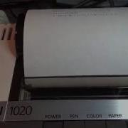 Atari 800 XL With AtariWriter And An Atari 1020 Plotter Printer