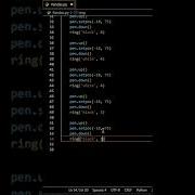Draw A Panda Using Python Turtle Graphics Designs Shorts Python Pythonturtle Whatsappstatus