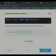 60 Module 5 Quiz Python Developer Sololearn