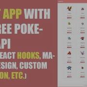 React App With Pokemon API Using React Hooks Custom Pagination And Single Page