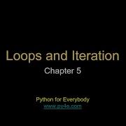 Chapter 5 Loops And Iteration