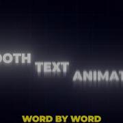 How To Make SMOOTH TEXT ANIMATION In After Effects