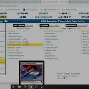 MTG Pauper Deck Tech Canadian Terror Threshold