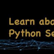 Sets In Python Python Tutorial For Beginners Learn Python Python