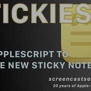 Закрепленные изображения стикеры в MacOS используйте AppleScript для создания новых закреплен