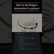 Python Cursor Trick Dragon Coding Python Pythontricks Pythonanimation Animation Code