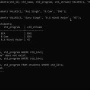 PostgreSQL Tutorial CMD TERMINAL CRUD CREATE READ UPDATE DELETE