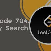 Binary Search C Leetcode 704 Array Binary Search