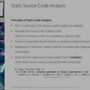 1 5 Static Source Code Analysis