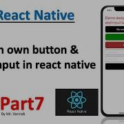 React Native Design Own Button Text Input