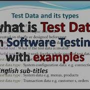 Test Data In Software Testing Test Data Generation In Software Testing Test Data In Testing