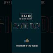 SVG Text Animation In CSS Shorts