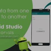 How To Pass Data From One Activity To Another Using Intent In Android And Add A Back Arrow