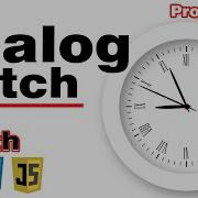 How To Create Analog Clock Using HTML CSS Javascript Project 6 Learn Coding