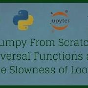 Numpy From Scratch 7 Universal Functions