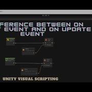 Difference Between Start Event And Update Event In Unity Visual Scripting