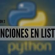 17 Curso Python 3 Funciones En Listas