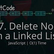 237 Delete Node In A Linked List LeetCode Daily Challenge JavaScript Understandable TC O 1