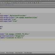 Making Your ContentProvider Accessible Developing Android Apps