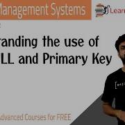 Understanding The Use Of NOT NULL And Primary Key Lesson 29 DBMS Learning Monkey