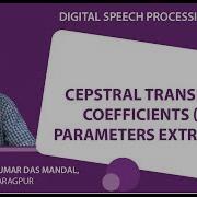 Cepstral Transform Coefficients CC Parameters Extraction