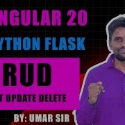 Angular 20 And Flask CRUD Tutorial Learn By Building Insert Update Delete App