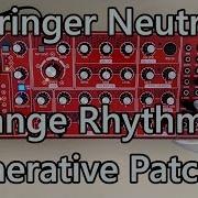 Behringer Neutron Strange Rhythmic Generative Patch