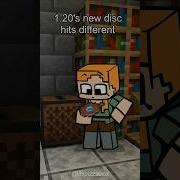 1 20 S New Music Disc Hits Different Minecraft Minecraftshorts