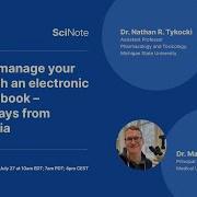 How To Manage Your Data With An Electronic Lab Notebook Takeaways From Academia
