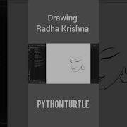 Python Projects Drawing Of Radha Krishna Python Turtle Graphics Python