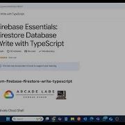 Firebase Essentials Firestore Database Write With TypeScript Lab Solution Google Arcade 2025