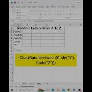 Random Letters From A To Z Atoz Randomatoz Random