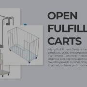 Fulfillment Order Picking And Distribution Carts National Cart Company