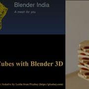 Synchronized Rotating Cubes In Blender3D Animation Tutorial