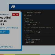 Создание красивых пользовательских интерфейсов терминала в PowerShell 7 с Джеффом Хиксом