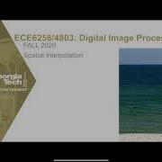 Spatial Interpolation In Image Processing