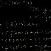 Proof That Expected Value Of Sum Of Random Variables Is The Sum Of Expected Values E X Y E X E Y