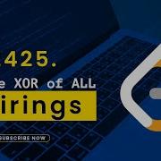 Bitwise XOR Of All Pairings LeetCode 2425 Programming Leetcode Dsa Datastructures Dailypractice