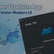 Create Realtime Weather Update App With Open Weather API Custom Tkinter Python Part 2