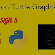 Hexagonal Shape Design Using Python Hexagon Design Shorts Design5