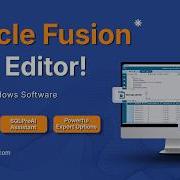 Oracle Fusion SQL Editor Demo Faster Querying AI Debugging BI SQL Export CloudSQL
