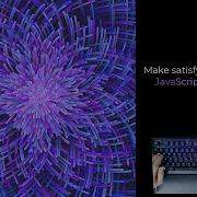 ASMR Programming Satisfying Flowers With JavaScript And Canvas No Talking