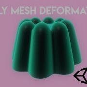 Jelly Mesh Deformation Soft Body Physics In Unity