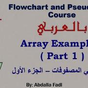 Flowchart 11 Array Examples Part 1 Find Maximum Element In Array شرح بالعربي
