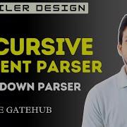 Recursive Descent Parser With Solved Example Compiler Design