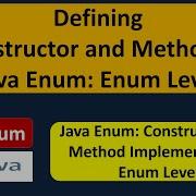 Defining Constructor And Method In Java Enum Enum Level Java Enum Enum In Java